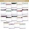 bloom daily planners 2025-2026 19 Month Standing Flip Desk Calendar, 8" x 10", Watercolor